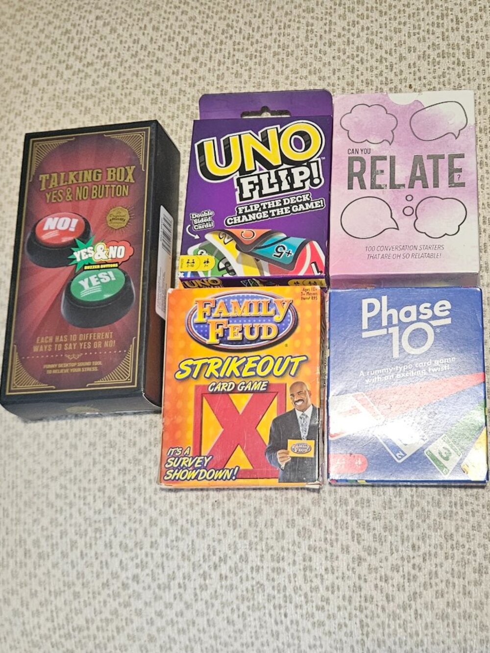 Game Night: Card Games & Buzzer Bundle